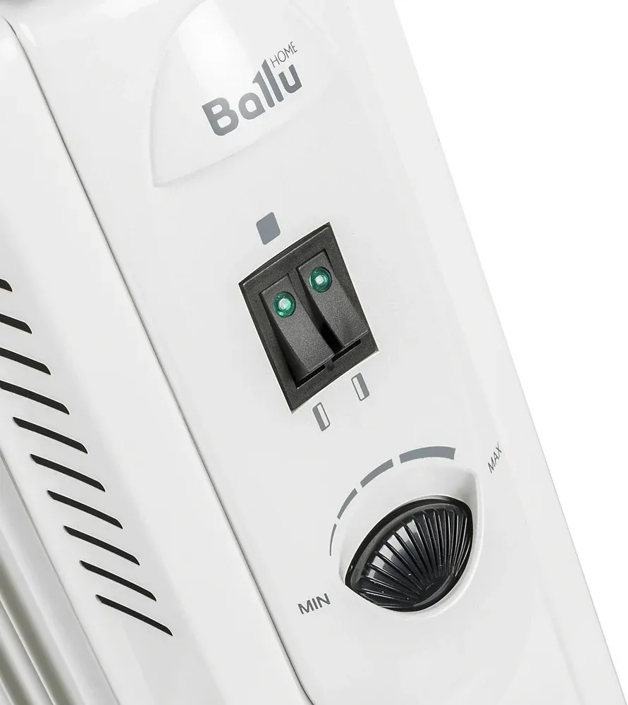 Радиатор масляный Ballu Comfort BOH/CM-09WDN 2000Вт белый/черный - фото 5