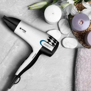 Фен Vitek VT-2299 W 2200Вт белый/черный 2299-VT-01 - фото 8