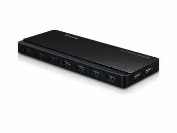 Разветвитель USB 3.0 TP-Link UH720 7порт. черный - фото 2