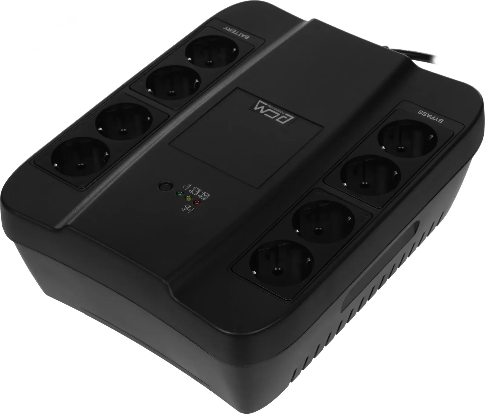 Источник бесперебойного питания Powercom Spider SPD-650N 390Вт 650ВА черный - фото 2