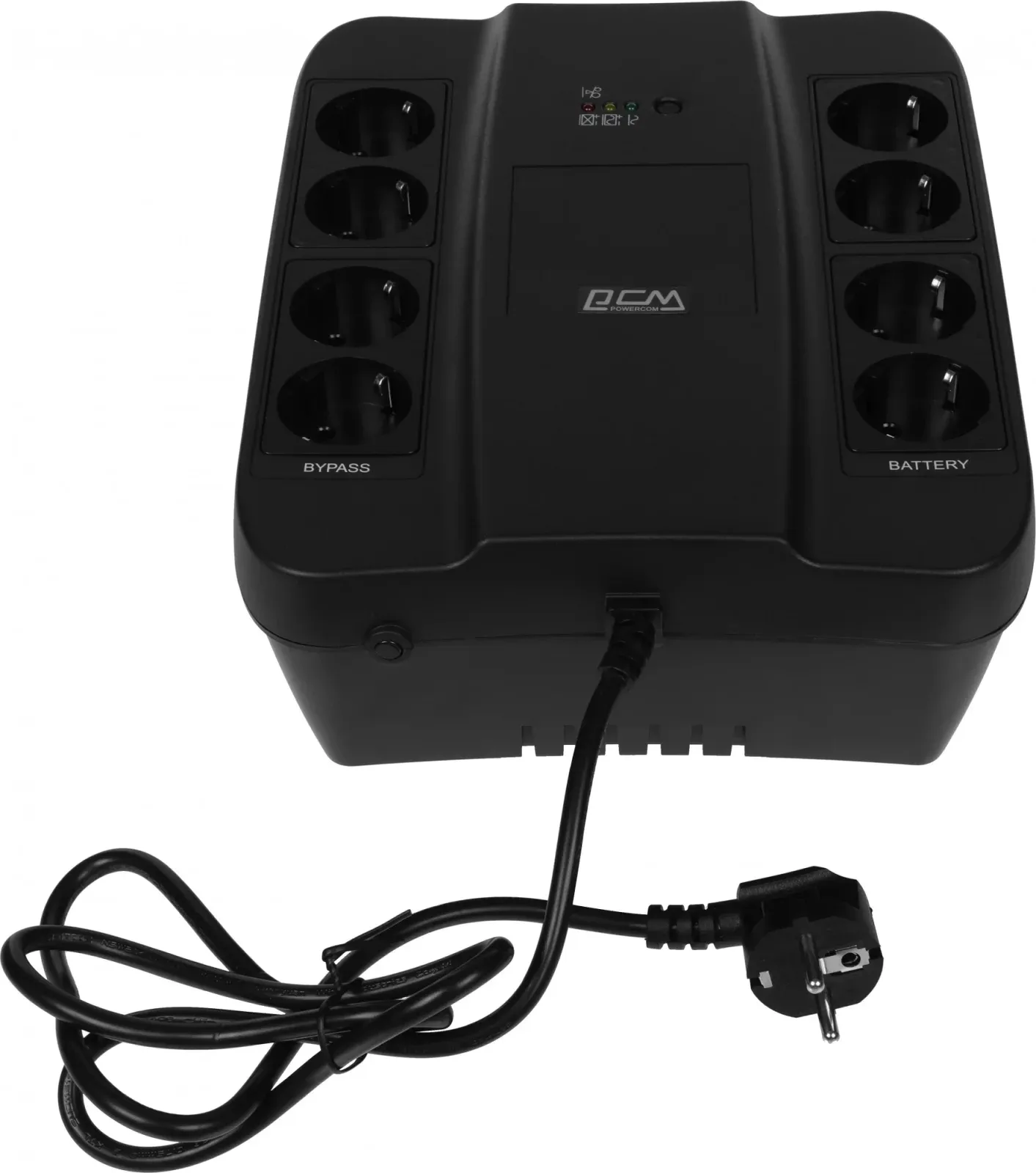 Источник бесперебойного питания Powercom Spider SPD-650N 390Вт 650ВА черный - фото 7