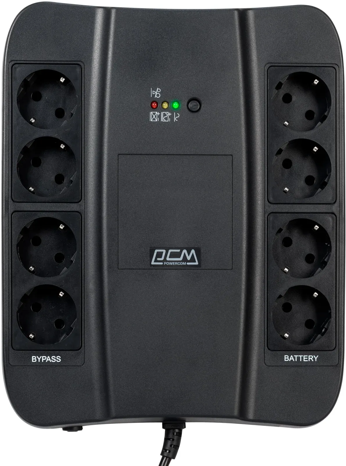 Источник бесперебойного питания Powercom Spider SPD-850N 510Вт 850ВА черный - фото 2