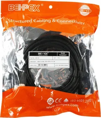 Кабель аудио-видео High Speed ver.1.4 HDMI m/HDMI m 10м. позолоч.конт. черный - фото 5