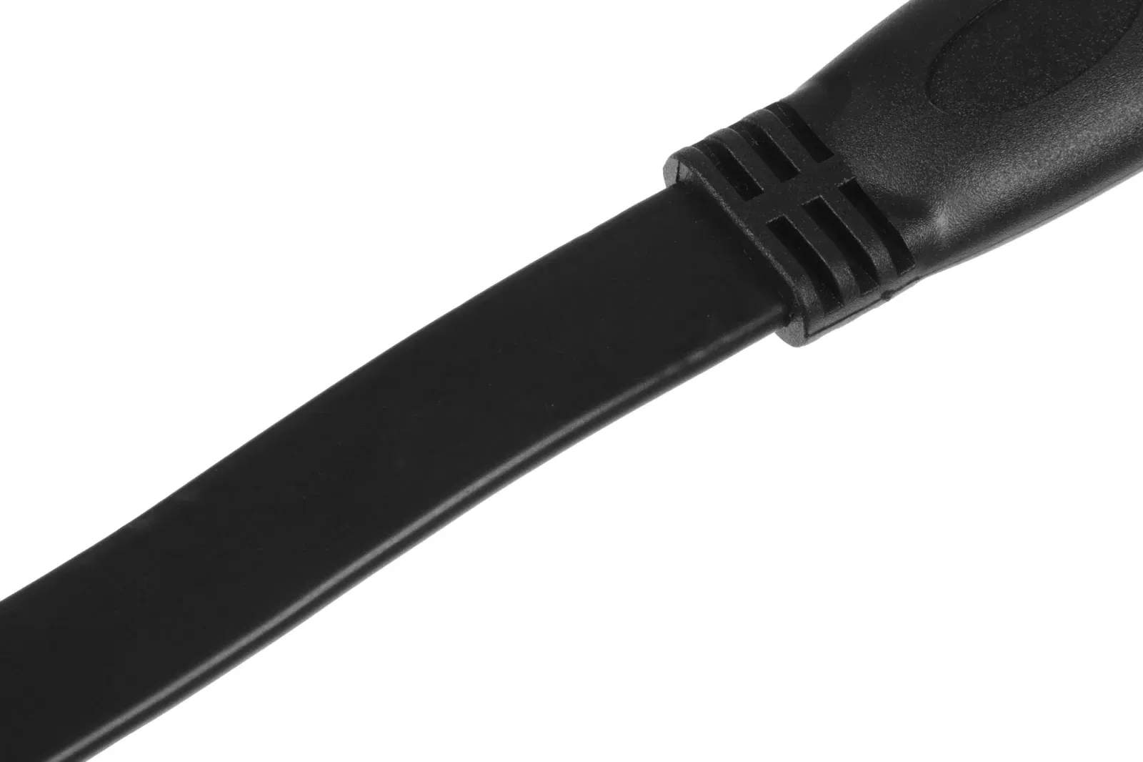 Кабель аудио-видео High Speed ver.1.4 Flat HDMI m/HDMI m 5м. позолоч.конт. черный - фото 5