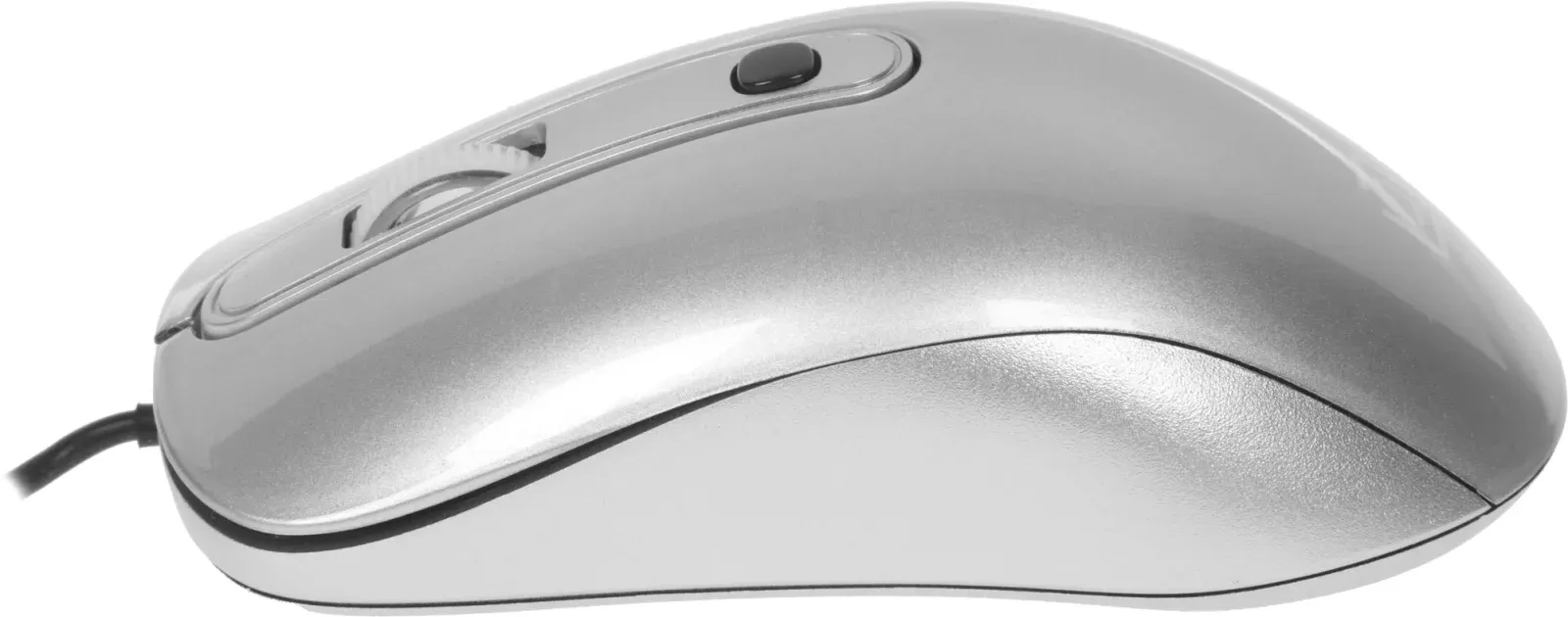 Мышь Оклик 155M серебристый оптическая 1600dpi USB 4but 337117 - фото 7