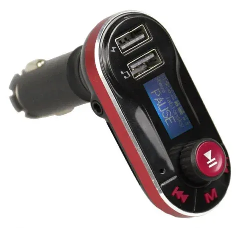 Автомобильный FM-модулятор Ritmix FMT-A780 черный SD USB 15118201 - фото 3