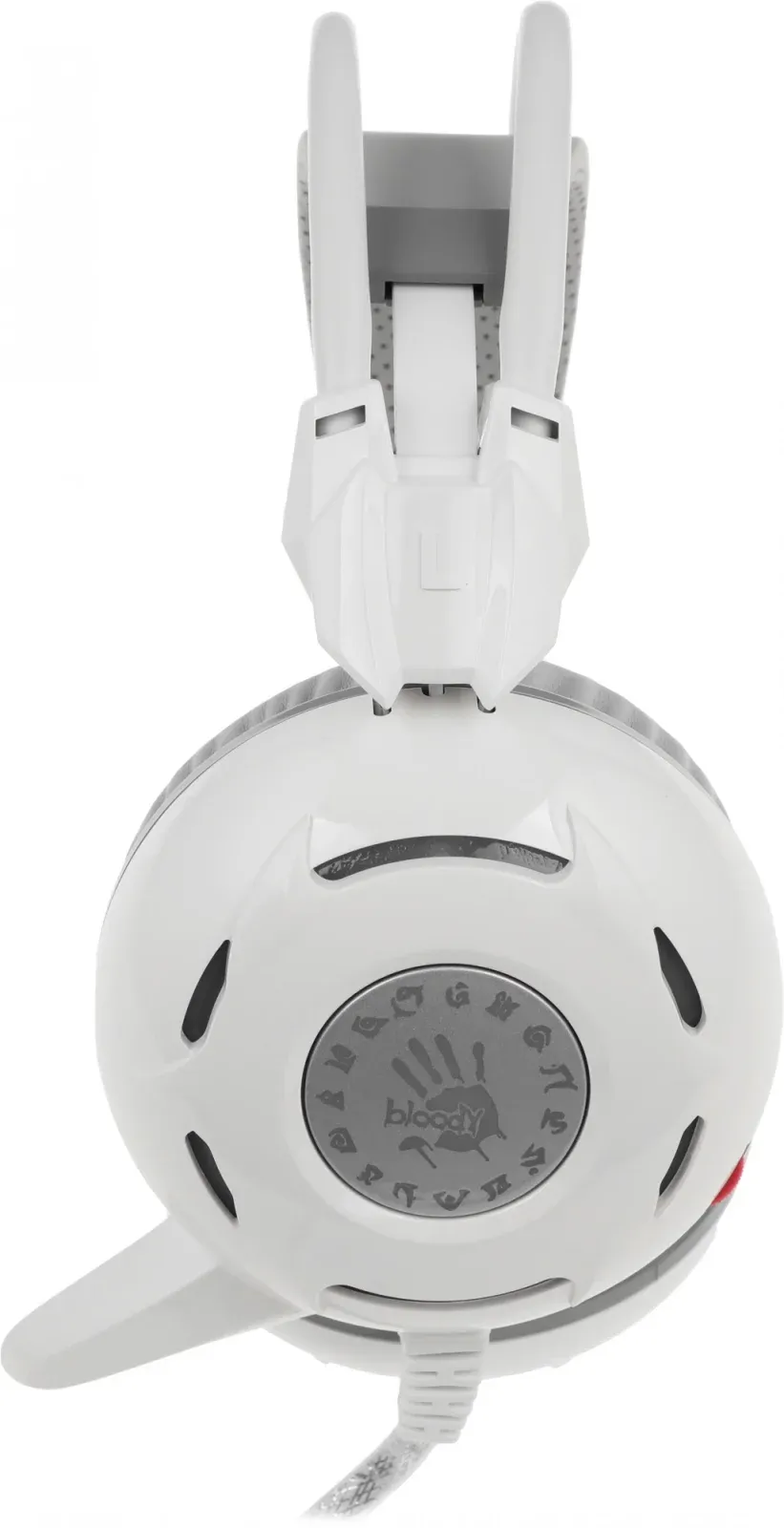 Наушники с микрофоном A4Tech Bloody G300 белый/серый 1.8м мониторные оголовье G300 WHITE+GREY - фото 6