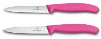 Набор ножей кухон. Victorinox Swiss Classic 6.7796.L5B компл.:2предм. розовый блистер - фото 3