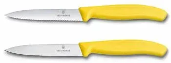 Набор ножей кухон. Victorinox Swiss Classic 6.7796.L8B компл.:2предм. желтый блистер - фото 4