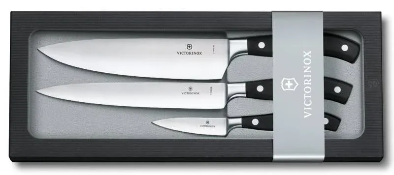 Ножи кухонные наборы VICTORINOX Grand Maitre Chefs 7.7243.3 черный - фото 1