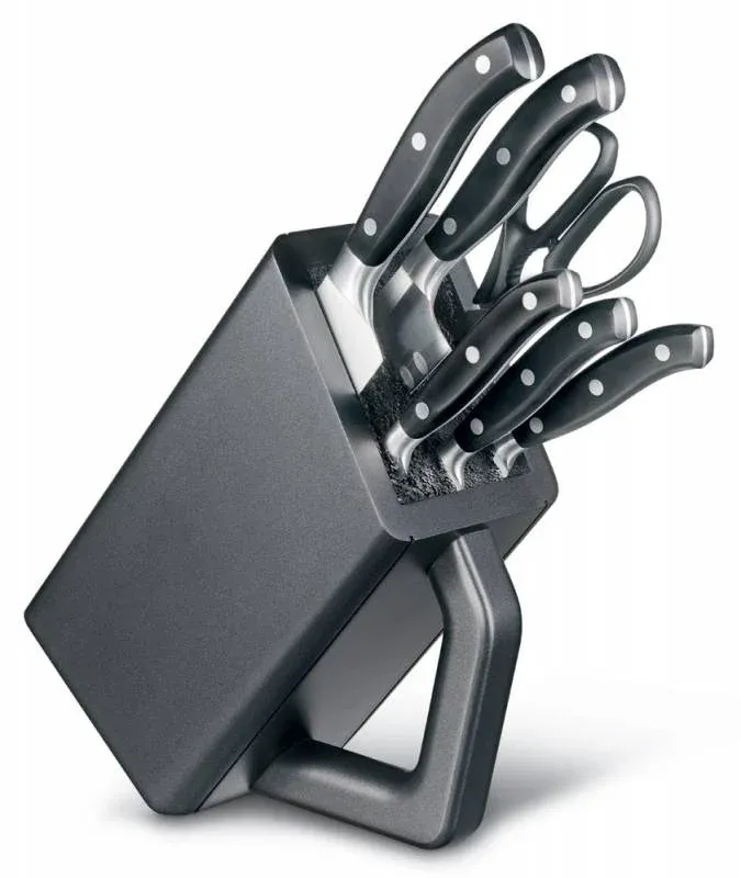 Ножи кухонные наборы VICTORINOX Grand Maitre Cutlery Block 7.7243.6 черный - фото 2