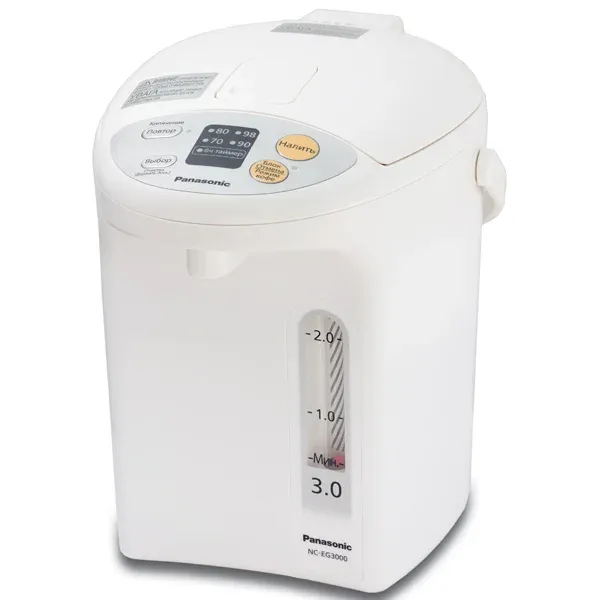 Чайники PANASONIC NC-EG3000WTS белый, 3 л