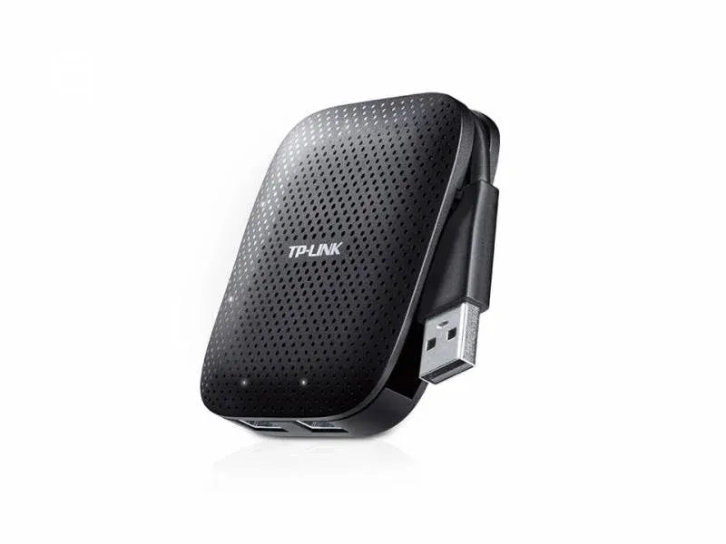 Разветвитель USB 3.0 TP-Link UH400 4порт. черный - фото 2