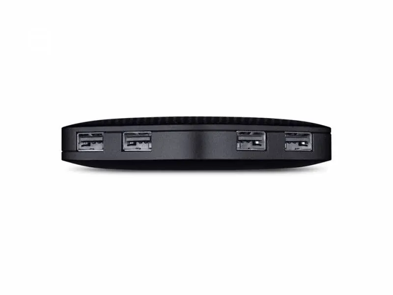 Разветвитель USB 3.0 TP-Link UH400 4порт. черный - фото 3