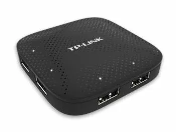 Разветвитель USB 3.0 TP-Link UH400 4порт. черный - фото 5