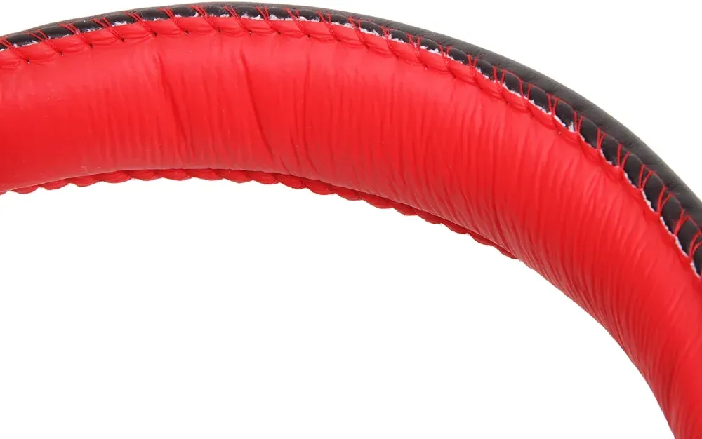 Наушники с микрофоном Оклик HS-L200 черный/красный 2.2м накладные оголовье 359484 - фото 6