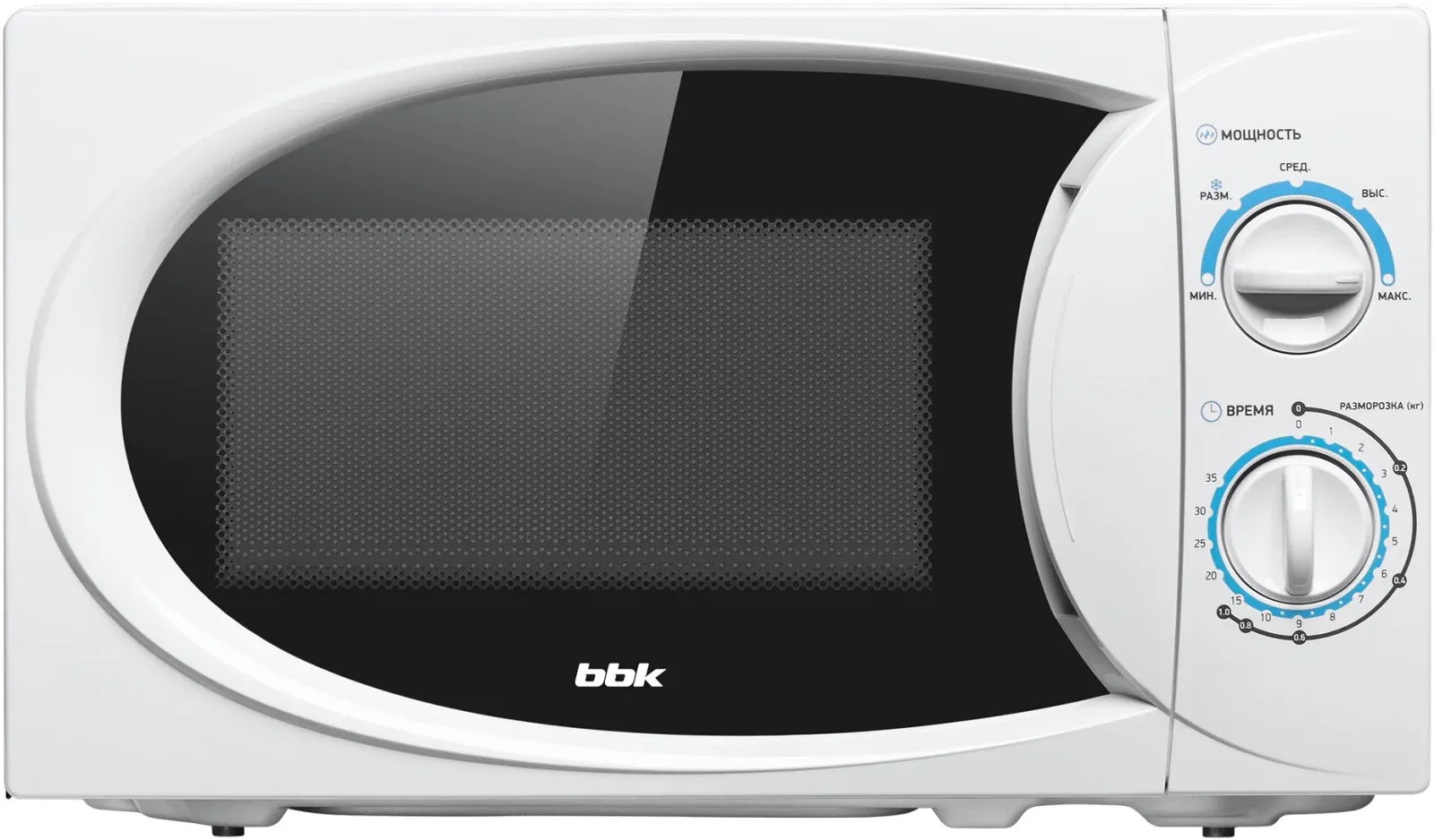 Микроволновая Печь BBK 20MWS-710M/W 20л. 700Вт белый, 20 л - фото 1