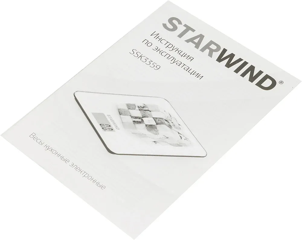 Весы кухонные электронные Starwind SSK3359 макс.вес:5кг - фото 2