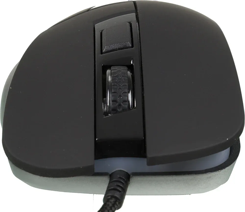 Мышь Оклик 865G Snake черный оптическая 2400dpi USB для ноутбука 6but 368643 - фото 2