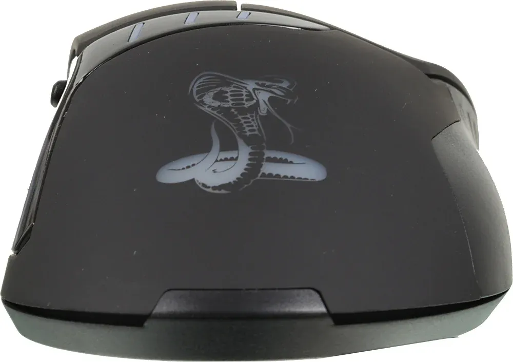 Мышь Оклик 865G Snake черный оптическая 2400dpi USB для ноутбука 6but 368643 - фото 4