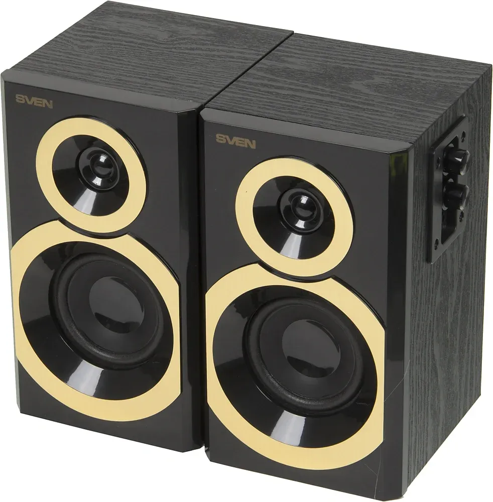 Активные 2.0 SVEN SPS-619 GOLD золотистый