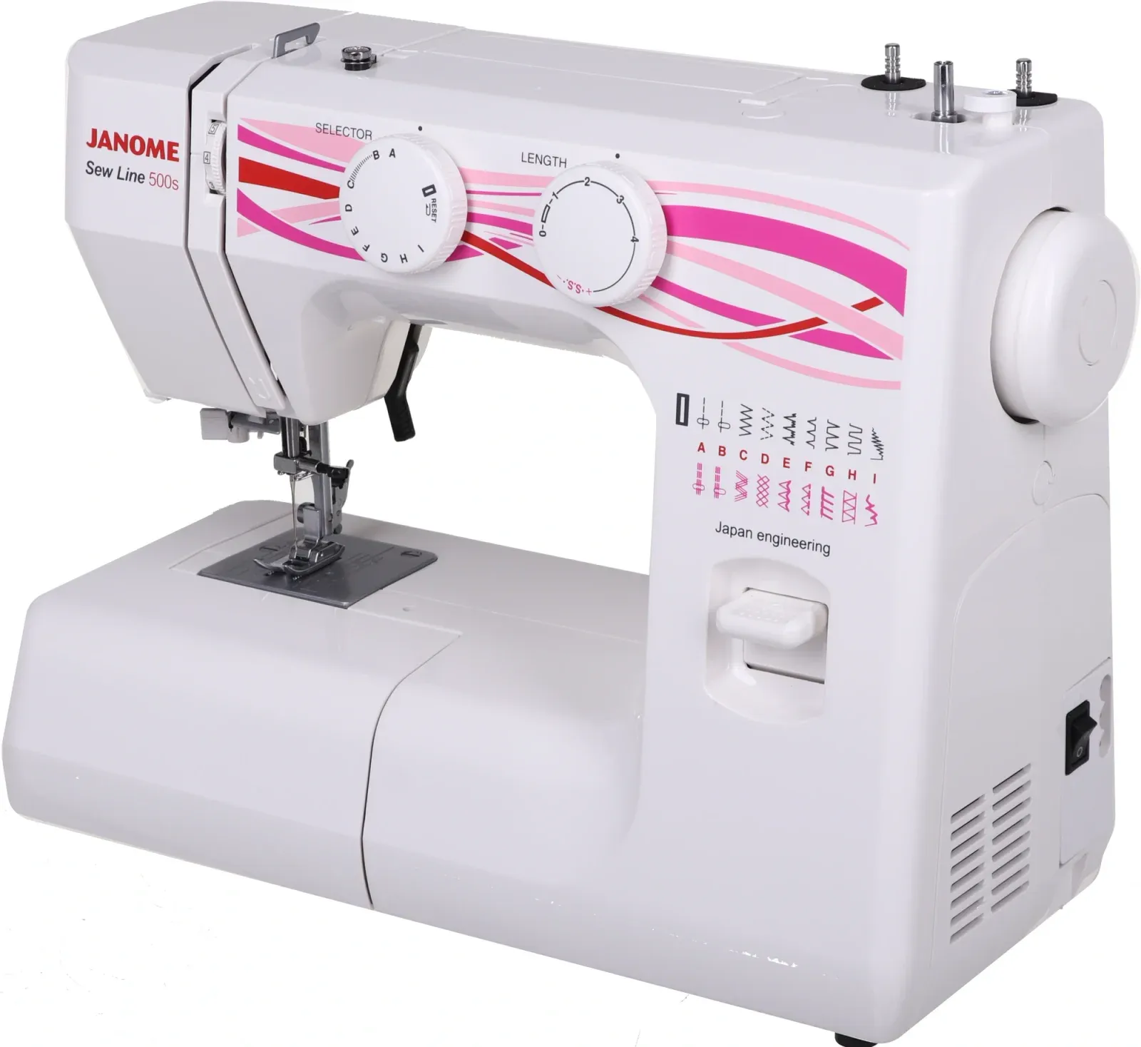 Швейная машина Janome Sew Line 500s белый - фото 2