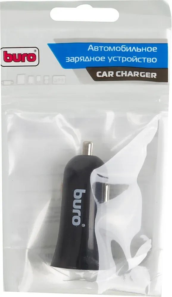 Автомобильное зар./устр. Buro XCJ-041-2.1A 10.5W 2.1A+1A 2xUSB универсальное черный - фото 3
