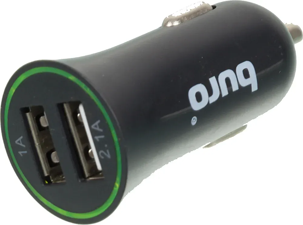 Автомобильное зар./устр. Buro XCJ-041-2.1A 10.5W 2.1A+1A 2xUSB универсальное черный - фото 5