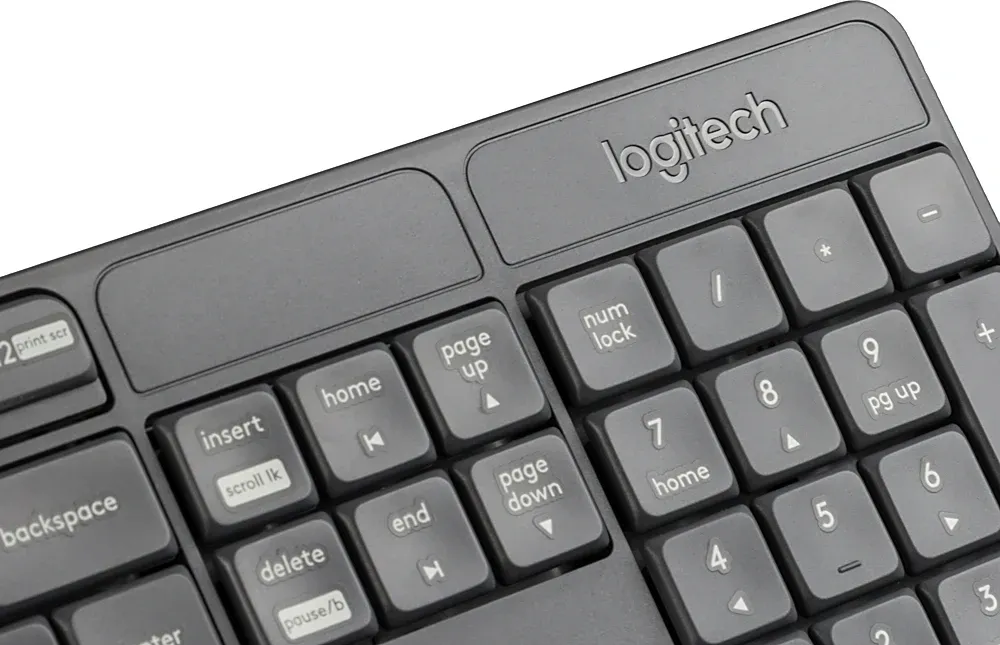 Клавиатура + мышь Logitech MK235 клав:серый мышь:серый USB беспроводная 920-007948 - фото 5