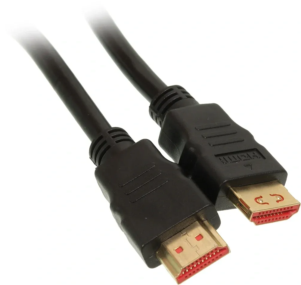 Кабель аудио-видео Buro HDMI 1.4 HDMI m/HDMI m 1.5м. позолоч.конт. черный BHP1.5M - фото 4