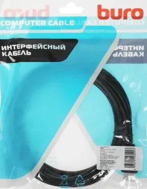 Кабель аудио-видео Buro HDMI 1.4 HDMI m/HDMI m 3м. позолоч.конт. черный BHP HDMI V1.4 3M LOCK - фото 7
