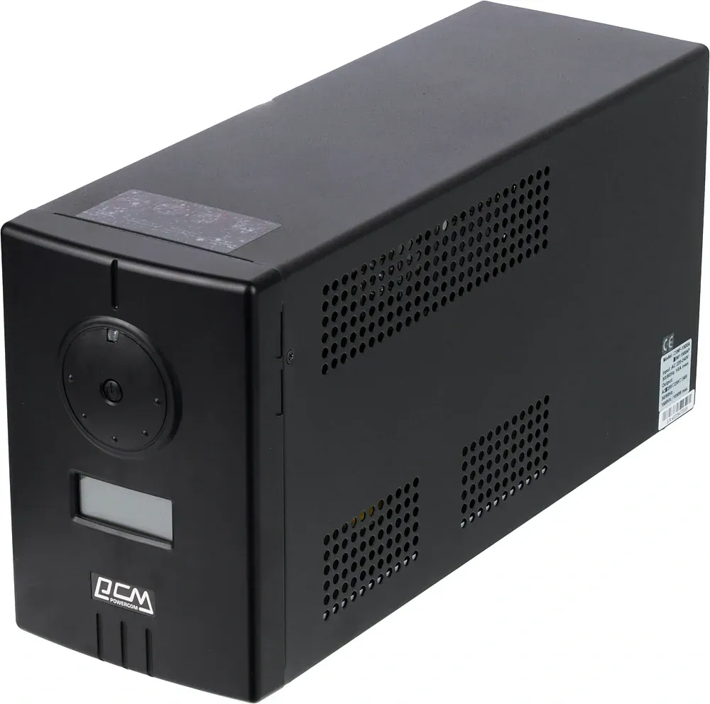 Источник бесперебойного питания Powercom Infinity INF-1500 1050Вт 1500ВА черный без батареи - фото 2