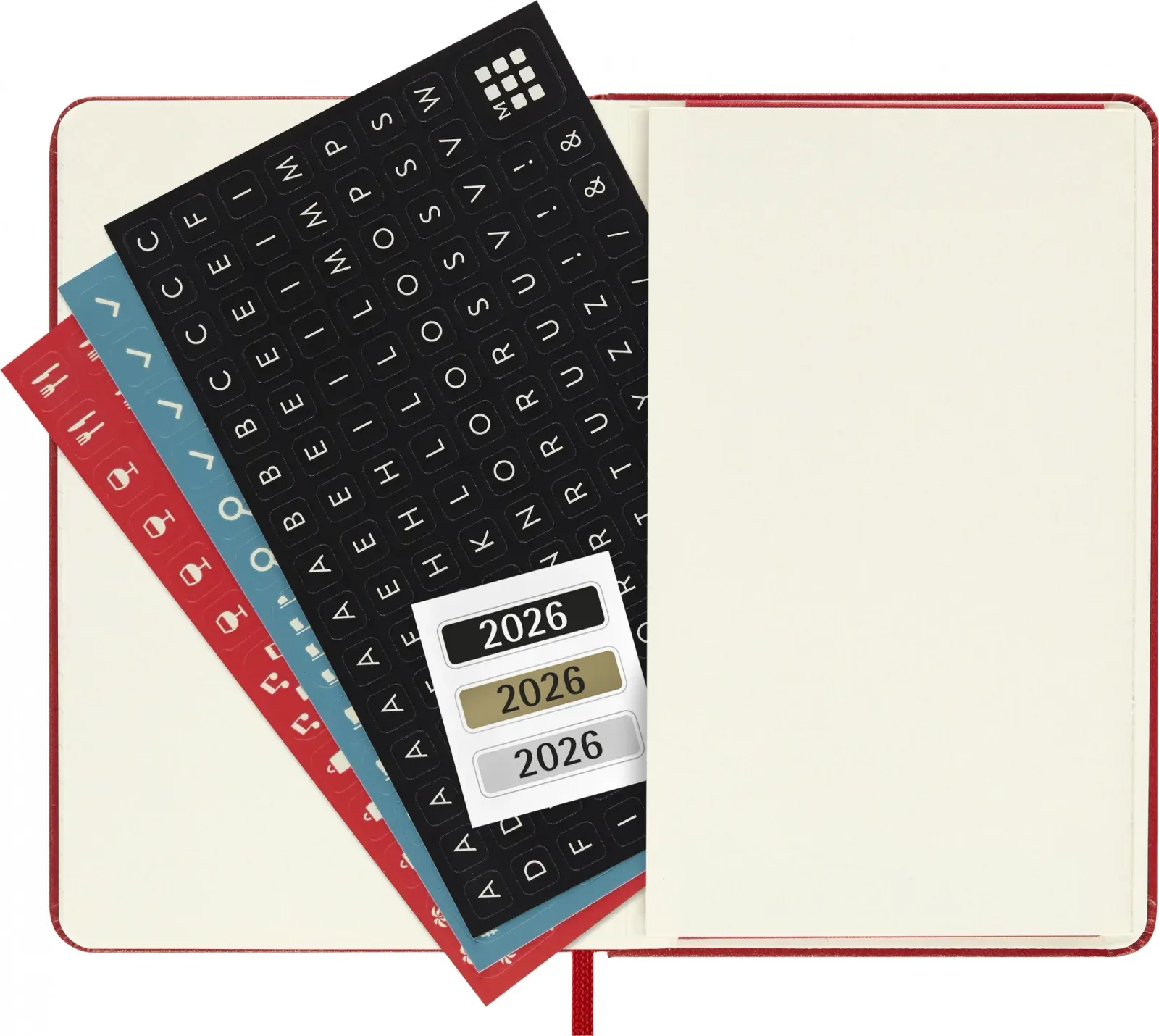 Ежедневник Moleskine CLASSIC Pocket 90x140мм 400стр. красный - фото 5