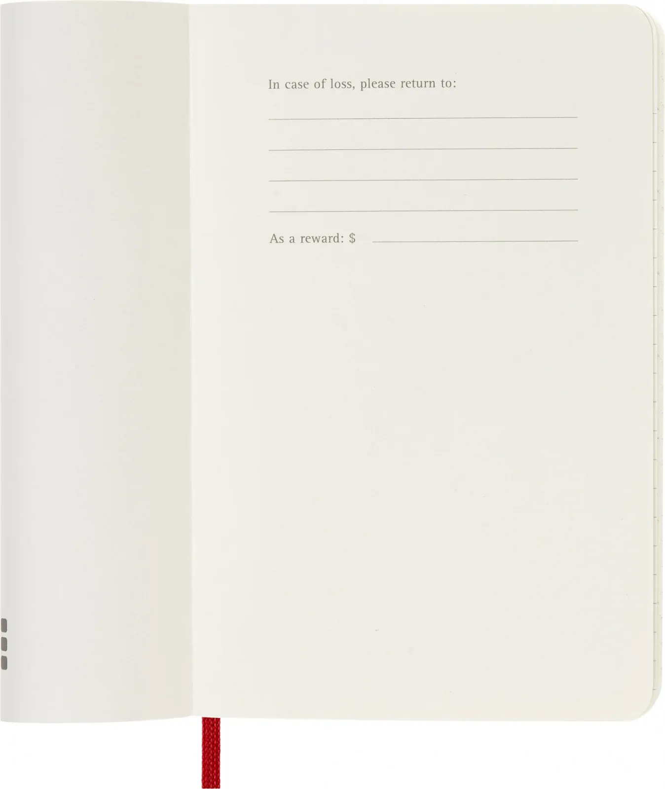 Ежедневник Moleskine CLASSIC SOFT Pocket 90x140мм 400стр. мягкая обложка красный - фото 2