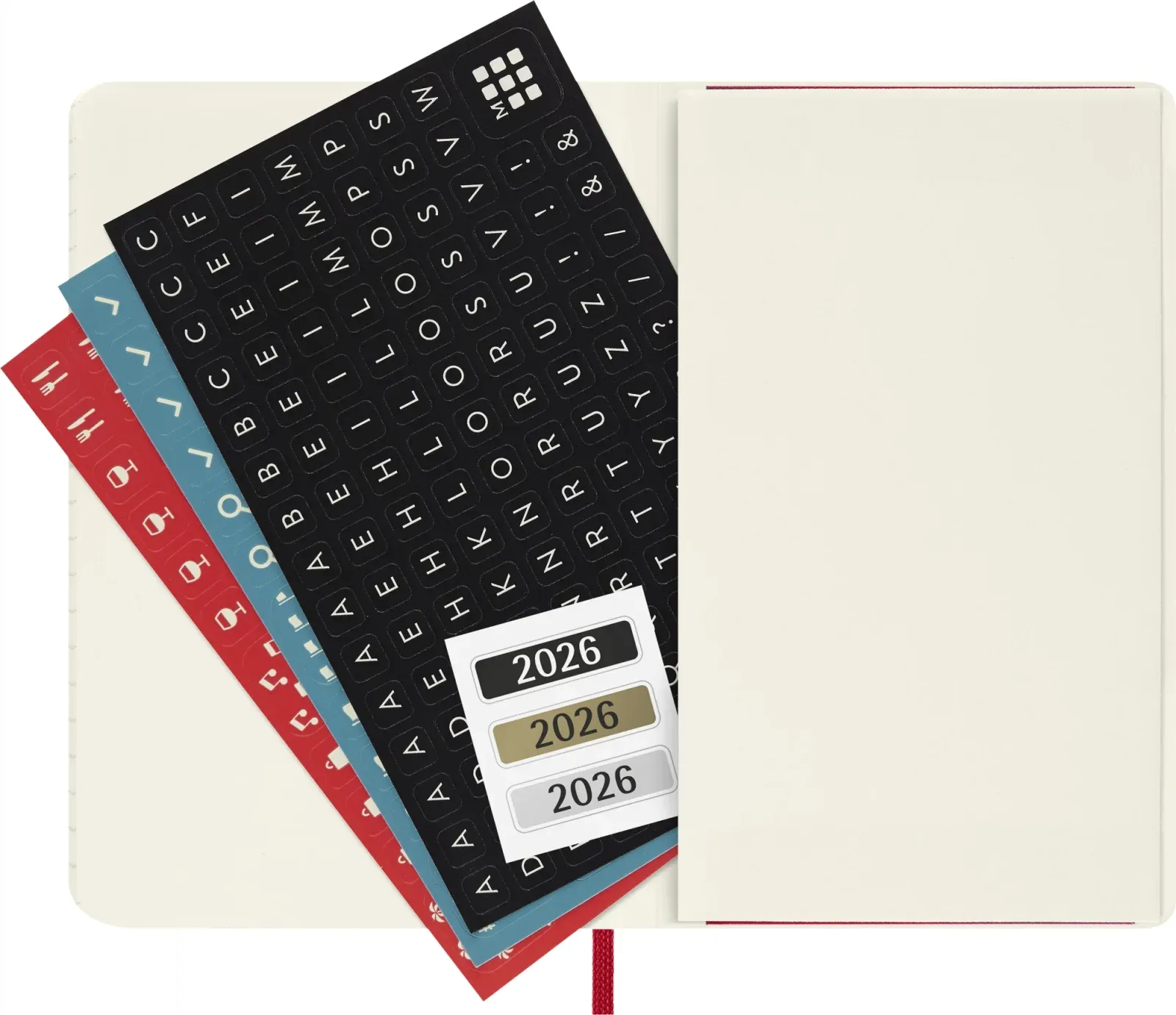 Ежедневник Moleskine CLASSIC SOFT Pocket 90x140мм 400стр. мягкая обложка красный - фото 5