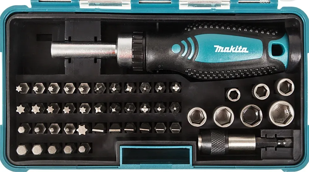 Отвертка Makita B-36170 в компл.:47 предметов жесткий кейс - фото 2