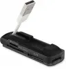 Устройство чтения карт памяти USB2.0 Buro BU-CR-108 черный - фото 5