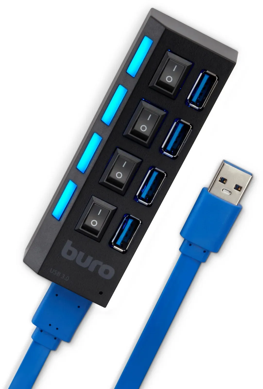 Аксессуары BURO BU-HUB4-U3.0-L - фото 3