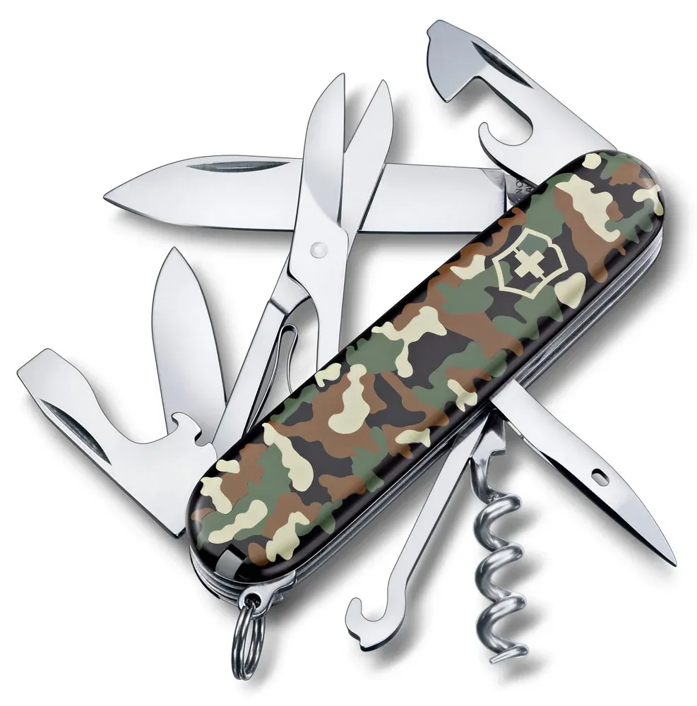 Нож перочинный Victorinox Climber 1.3703.94 91мм 14функц. камуфляж карт.коробка - фото 1