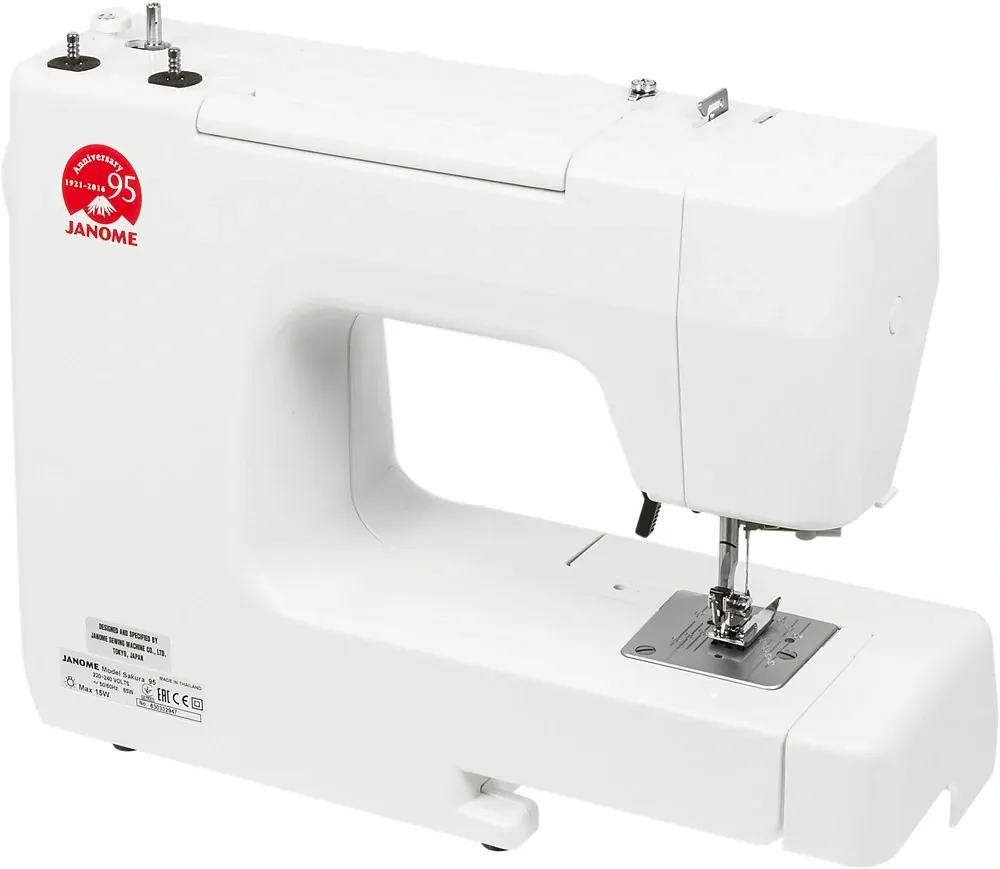 Швейная машина Janome Sakura 95 белый/цветы - фото 5