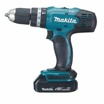 Дрель-шуруповерт Makita DHP453SYE аккум. патрон:быстрозажимной кейс в комплекте - фото 2