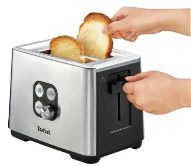 Тостер Tefal TT420D30 900Вт серебристый - фото 4