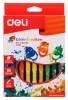 Масляная пастель Deli EC20110 Color Emotion шестигранные 18цв. картон.кор./европод. - фото 3