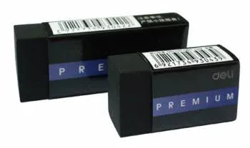 Ластики DELI Premium черный - фото 2