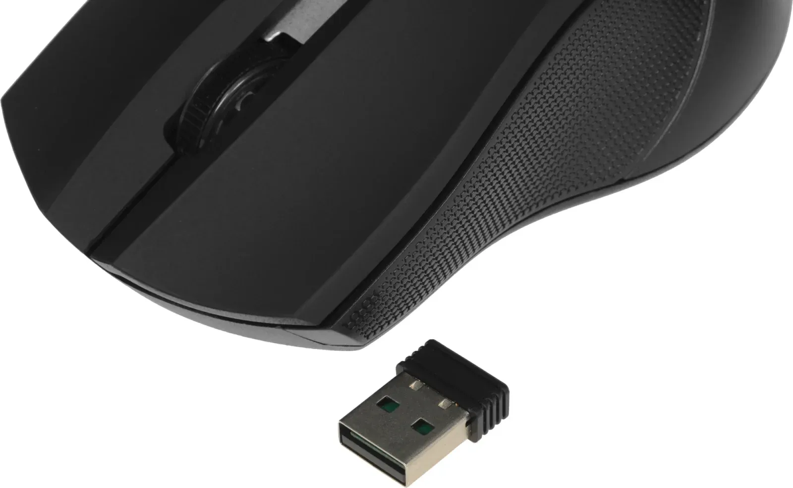 Мышь Оклик 615MW черный/серебристый оптическая 1200dpi беспров. USB для ноутбука 3but 412860 - фото 7