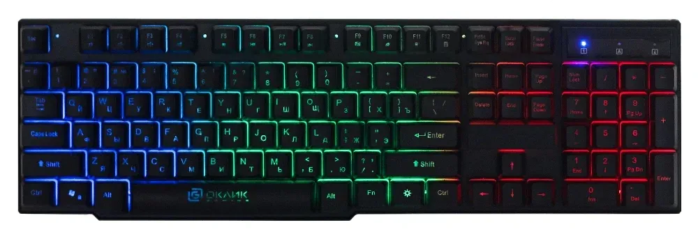 Клавиатуры OKLICK 780G SLAYER черный - фото 4