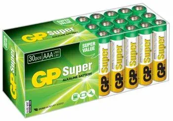 Батарея GP Super Alkaline 24A LR03 AAA 30шт - фото 2