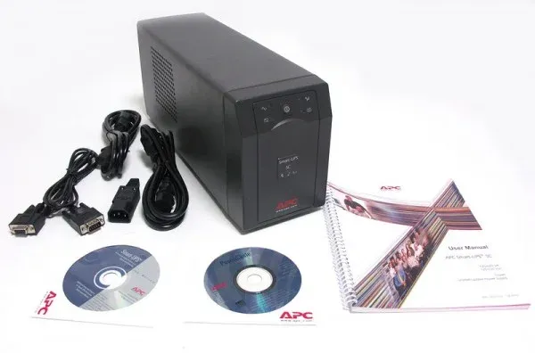 Источник бесперебойного питания APC Smart-UPS SC SC620I 390Вт 620ВА черный - фото 2