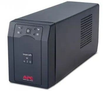 Источник бесперебойного питания APC Smart-UPS SC SC620I 390Вт 620ВА черный - фото 4