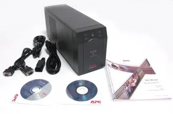 Источник бесперебойного питания APC Smart-UPS SC SC620I 390Вт 620ВА черный - фото 6